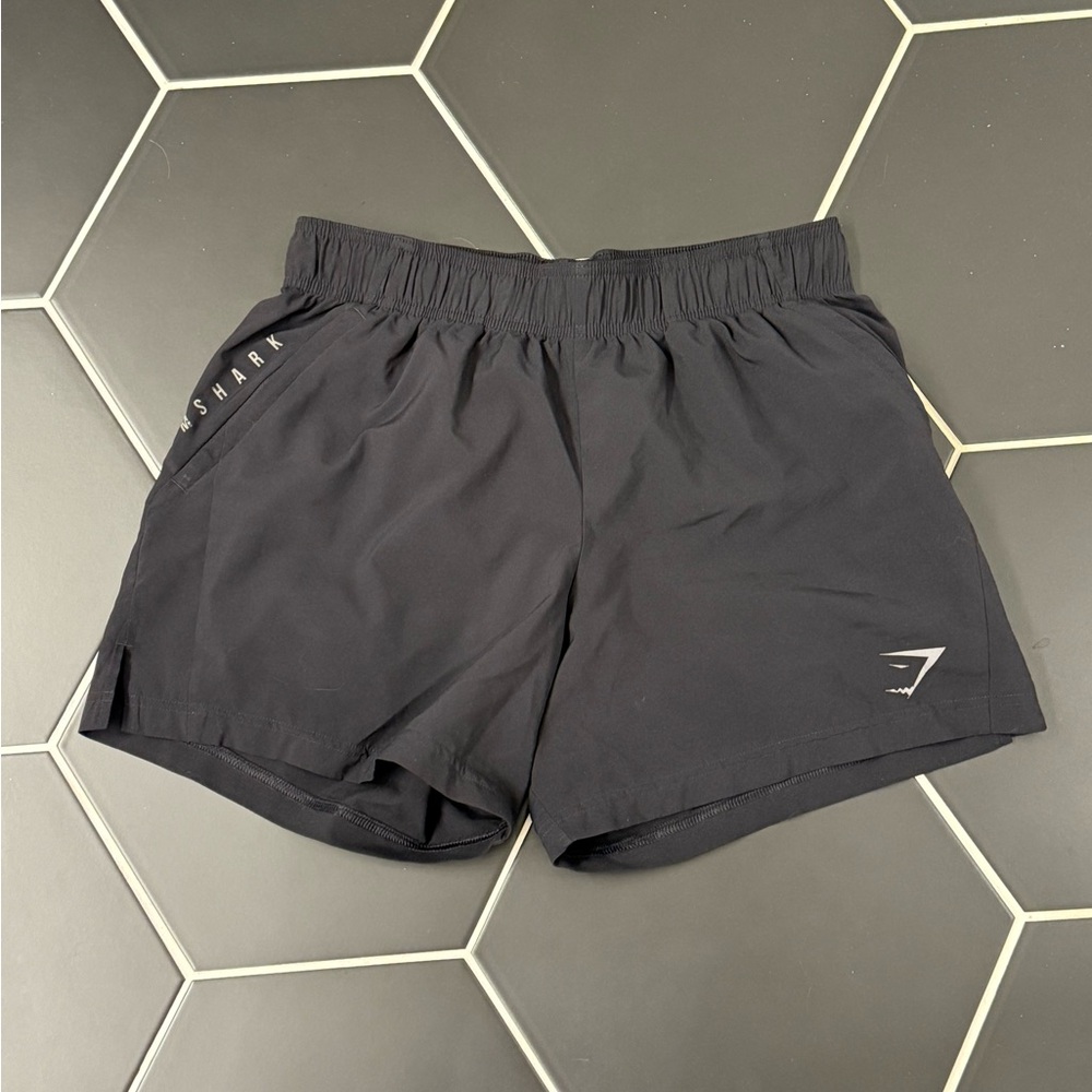 Gymshark BLACK 5” Shorts Size S